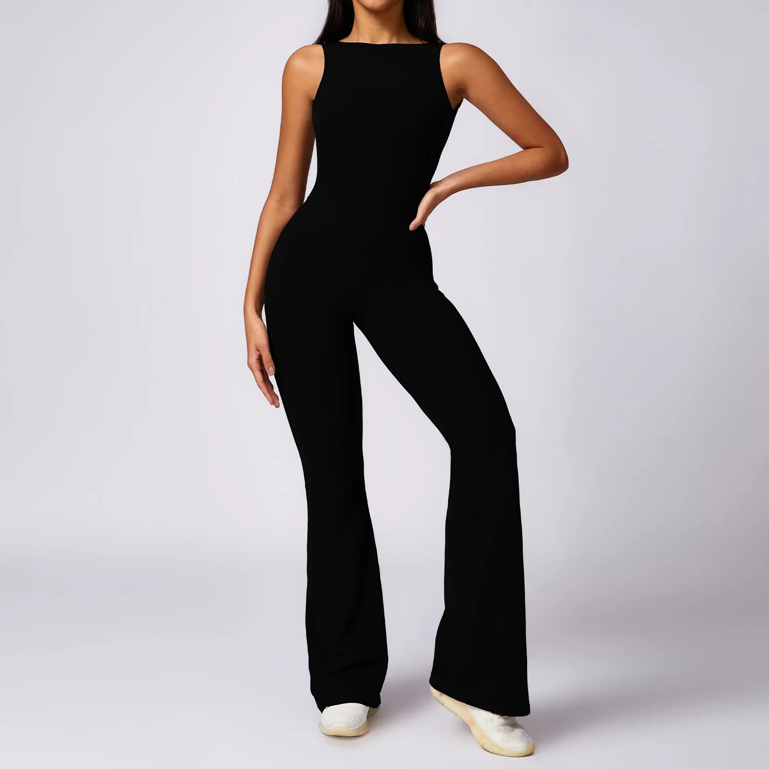 Women's One-Piece Training Jumpsuit - Yoga Sportswear