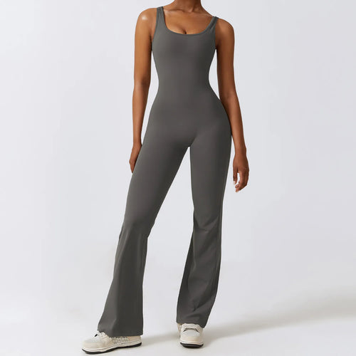 Women's Gym Training Jumpsuit - One Piece Yoga Workout Suit