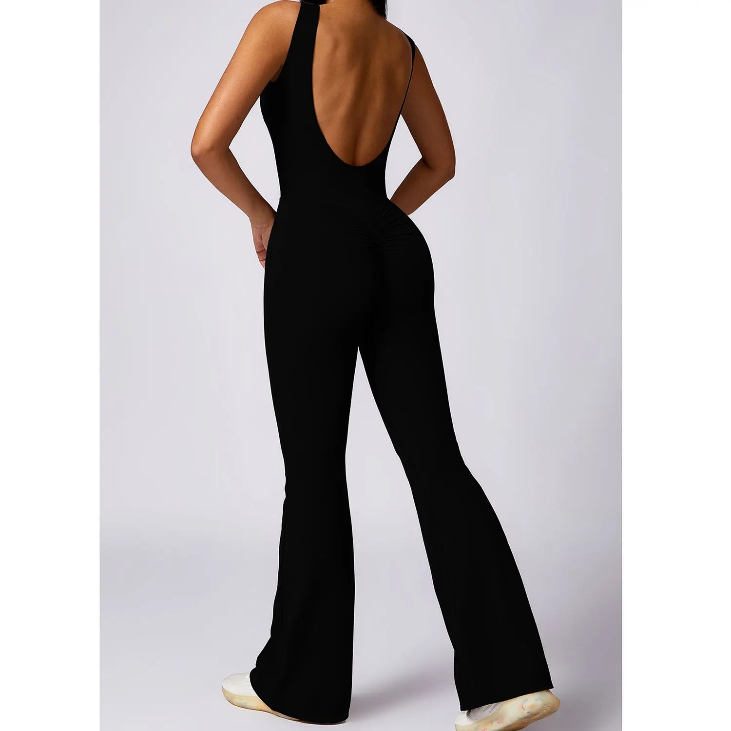 Women's One-Piece Training Jumpsuit - Yoga Sportswear