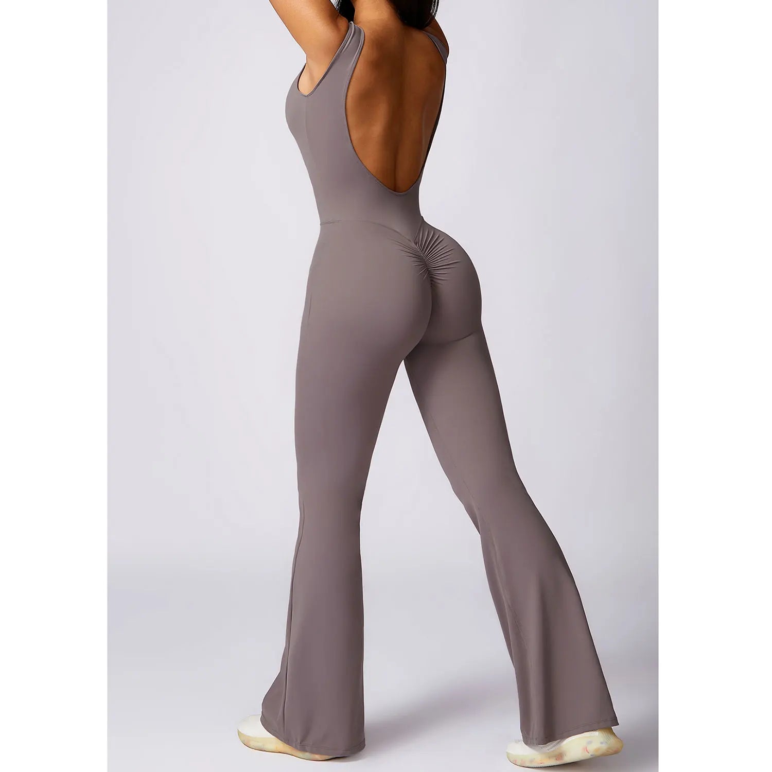 Women's One-Piece Training Jumpsuit - Yoga Sportswear
