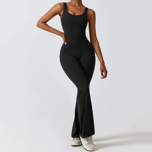 Women's Gym Training Jumpsuit - One Piece Yoga Workout Suit