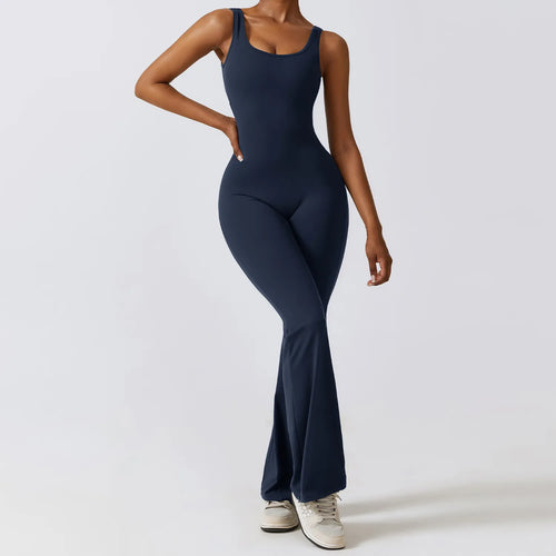 Women's Gym Training Jumpsuit - One Piece Yoga Workout Suit