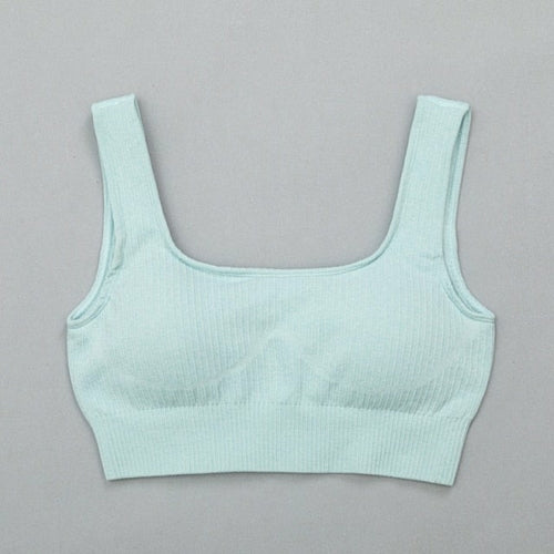 Women's High-Waist Sports Bra & Legging Set - Gym Clothing