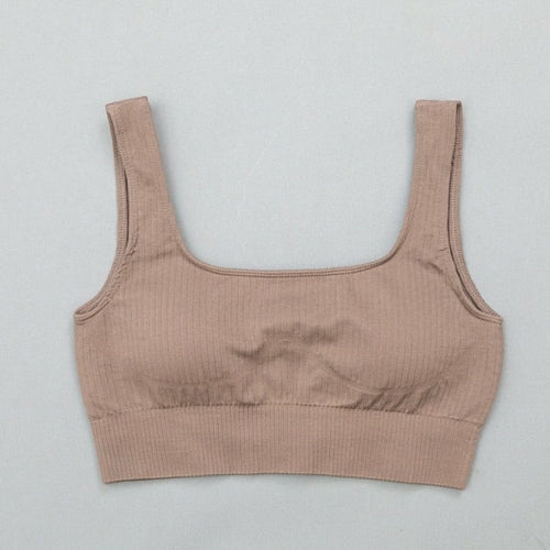 Women's High-Waist Sports Bra & Legging Set - Gym Clothing