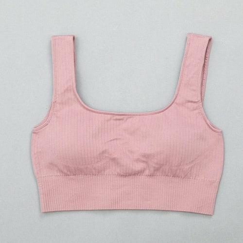 Women's High-Waist Sports Bra & Legging Set - Gym Clothing