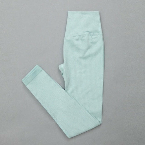 Women's High-Waist Sports Bra & Legging Set - Gym Clothing